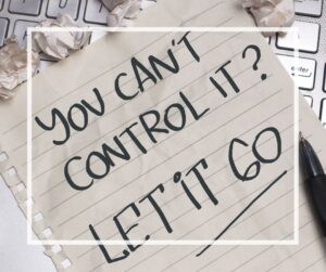 stop worrying